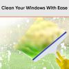 imageSuperio Rubber Squeegee Grey 10quot Streak Free All Purpose Window Squeegee Comfort Grip Handle and Hanging HookBlue