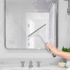 imageSuperio Rubber Squeegee Streak Free All Purpose Window Squeegee Comfort Grip Handle and Hanging Hook Grey 6 InchGray