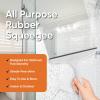 imageSuperio Rubber Squeegee Streak Free All Purpose Window Squeegee Comfort Grip Handle and Hanging Hook Grey 6 InchGray
