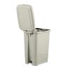 imageSuperio Slim Pedal Trash Can 16 Qt Soft Beige65 Gallon