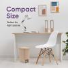 imageSuperio Slim Step On Trash Can Beige Waste Bin with Foot Pedal Lid 26 Liter Kitchen Under Desk Office Bedroom Bathroom 1 4 Gallon25 Gallon
