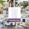 imageSuperio Superio Slim Pedal Trash Can 16 Qt White105