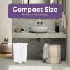 imageSuperio Superio Slim Pedal Trash Can 16 Qt White105 Gallon 2