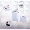 imageSuperio Superio Slim Pedal Trash Can 16 Qt White25 Gallon