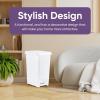imageSuperio Superio Slim Pedal Trash Can 16 Qt White65 Gallon 2