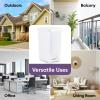 imageSuperio Superio Slim Pedal Trash Can 16 Qt White65 Gallon 2