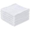 imageSuperio Terry Cloth Rags White Washcloths 100 Cotton 12quot Cleaning Cloths Kitchen Towels Facial Washcloth Spa Cloths Hand Towel Small Lint Free Rags for MultiPurposes 6 Pack6 Pack