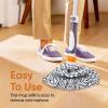 imageSuperio Twist Mop Self Wringing Mop with Scrubber Microfiber Mop for Hardwood Tile Laminate Floors GreyReplacement
