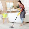 imageSuperio Twist Mop Self Wringing Mop with Scrubber Microfiber Mop for Hardwood Tile Laminate Floors GreyReplacement