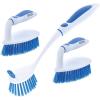 imageDeep Cleaning Brush Scrubber Set of 32 Double Sided Dish and Vegetable Brush and 1 AllPurpose Scrub Brush  Heavy Duty NonScratch Multipurpose Utility Scrubber for Home Kitchen Bathroom  Blue