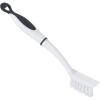 imageGrout Cleaner Scrub Brush Small with Stiff Bristles Slim Corner Edge Cleaning Brush Grey Deep Clean Kitchen Tile and Shower Scrubber Brush1 Pack