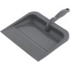 imageSuperio ClipOn Dustpan with Rubber Lip  10inch Wide Durable Plastic Dust Pan with Comfort Grip Handle Plastic Dustpan GreyGray