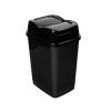 imageSuperio Garbage Can with Swing TopSplit Lid  Large Kitchen Trash Can with Lid  Durable Plastic Slim ampamp Sturdy Trash Bin  Fingerprint Resistant  9 Gallon  35 L BlackBlack