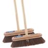 imageSuperio Horsehair Broom Brown Metal Handle with Fine Premium Bristles Heavy Duty Home and Kitchen Broom Easy Sweeping Dust and Wisp Floors and CornersHorsehair