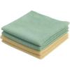 imageSuperio Microfiber Cleaning Cloth for Cars Kitchen Cleaning Rags for Housekeeping 16quot Absorbent Micro Fiber Towels for House Bathroom AllPurpose StreakFree lintFree Wash Cloths 4 YellowGreen