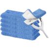 imageSuperio Microfiber mop for Hardwood Floor Cleaning Tile Floors Laminate Floors Wallsself Wringing Miracle Flat Mop Telescopic HandleBlue611 Refills