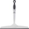 imageSuperio Rubber Squeegee Grey 10quot Streak Free All Purpose Window Squeegee Comfort Grip Handle and Hanging HookGray