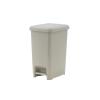 imageSuperio Slim Pedal Trash Can 16 Qt Soft Beige65 Gallon