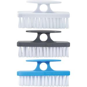imageNail Brush for Cleaning Fingernails Nail Scrubber Brush Toe Foot Hands Fingernail Brush Cleaner Small Scrub Brush AllPurpose Stiff Cleaning Brush 3 Pack BlueMulti2