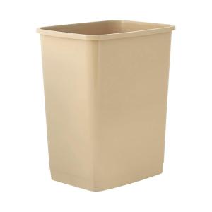 imageSuperio 45 Gallon Plastic Trash Can Waste Bin for Home Kitchen Office Bedroom Bathroom 18 Qt Beige45 Gallon