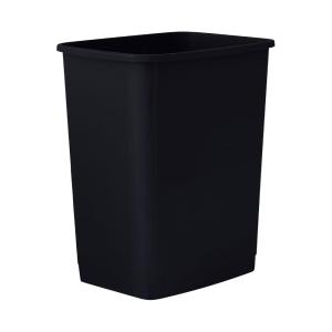 imageSuperio 45 Gallon Slim Plastic Trash Can  Medium Waste ampamp Recycle Bin Only for Under Desk Kitchen Cabinet Office Bedroom Bathroom Dorm Indoor ampamp Outdoor Use 18 Qt GreyBlack