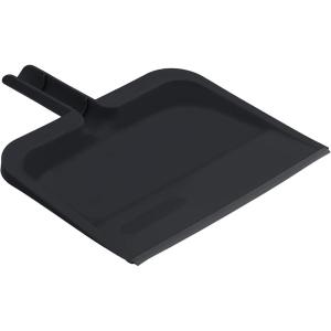 imageSuperio ClipOn Dustpan with Rubber Lip  10inch Wide Durable Plastic Dust Pan with Comfort Grip Handle White 1PackBlack