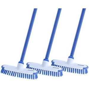 imageSuperio Deck Scrub Brush with Long Handle 48 Inches Heavy Duty Stiff Bristles Grout Scrubber with Scraper  Cleans Hot Tub Swimming Pool Granite Tiles Bathroom Patio Kitchen Wall and Deck 23