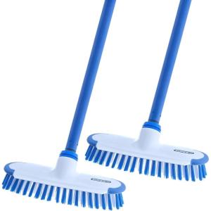 imageSuperio Deck Scrub Brush with Long Handle 48 Inches Heavy Duty Stiff Bristles Grout Scrubber with Scraper  Cleans Hot Tub Swimming Pool Granite Tiles Bathroom Patio Kitchen Wall and Deck 22