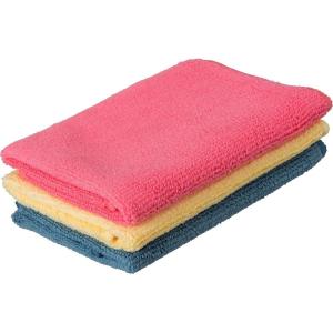 imageSuperio Microfiber Cleaning Cloth for Cars Kitchen Cleaning Rags for Housekeeping 16quot Micro Fiber Towels for House Bathroom Color Coded AllPurpose StreakFree lintFree Wash Cloths 3 Multi12x12