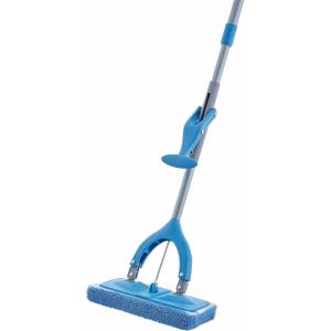 imageSuperio Microfiber mop for Hardwood Floor Cleaning Tile Floors Laminate Floors Wallsself Wringing Miracle Flat Mop Telescopic HandleBlue47 Mop