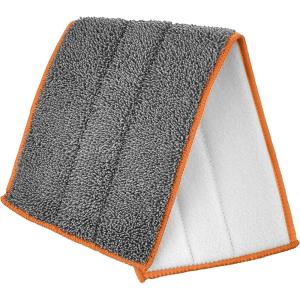 imageSuperio Miracle Mop Set Microfiber Flat Mop Wet and Dust Mop Best Mop for Vinyl Plank Hardwood Laminate Tile Flooring Wall with Aluminum Telescopic Handle and Velcro Microfiber Mop Pad GreyMopping Pad