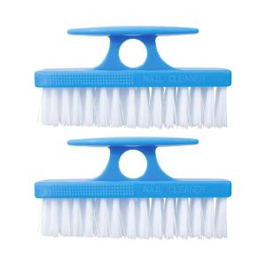 imageSuperio Nail Brush for Cleaning Fingernails Toe ampamp Foot  AllPurpose Stiff Scrub Brush for Home Kitchen Work  BlackBlue
