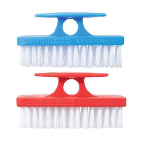 imageSuperio Nail Brush for Cleaning Fingernails Toe ampamp Foot  AllPurpose Stiff Scrub Brush for Home Kitchen Work  BlackBlueRed