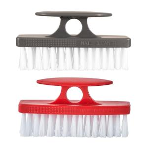 imageSuperio Nail Brush for Cleaning Fingernails Toe ampamp Foot  AllPurpose Stiff Scrub Brush for Home Kitchen Work  BlackGreyRed