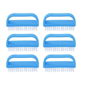 imageSuperio Nail Scrubber Brush Nail Brush for Cleaning Fingernails Hand and Toes Small Scrub Brush Hand Scrubber Fingernail Brush Cleaner with Handle Stiff Bristles 3 Pack6 Pack