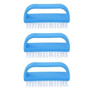 imageSuperio Nail Scrubber Brush Nail Brush for Cleaning Fingernails Hand and Toes Small Scrub Brush Hand Scrubber Fingernail Brush Cleaner with Handle Stiff Bristles 3 Pack3 Pack