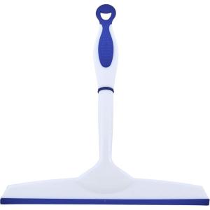 imageSuperio Rubber Squeegee Grey 10quot Streak Free All Purpose Window Squeegee Comfort Grip Handle and Hanging HookBlue