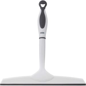 imageSuperio Rubber Squeegee Grey 10quot Streak Free All Purpose Window Squeegee Comfort Grip Handle and Hanging HookGray