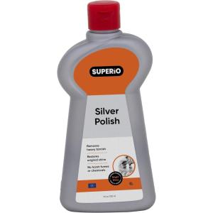 imageSuperio Silver Polish 8 Oz 225 ML For Jewelry Silverware and FlatwareSilver Polish