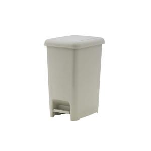 imageSuperio Slim Pedal Trash Can 16 Qt Soft Beige65 Gallon