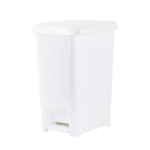 imageSuperio Superio Slim Pedal Trash Can 16 Qt White105
