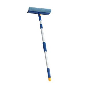imageSuperio Window Washer and Silicone Squeegee Auto Easy Grip Extendable Handle Microfiber Washer with Rubber Squeegee
