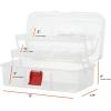 imageSewing Box Artbin Sewing Organizer with PopOut Trays and Clear Design 3Layer Sewing Kit Box Ideal for Sewing Supplies Craft Materials and Small Items  Multipurpose Organizer