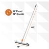 imageFloor Squeegee for Concrete Tile Laminate Garage Bathroom Floor 48quot Long Handle Window Squeegee 18quot Foam Floor Squeegee Heavy DutySuperioFloor Squeegee Set