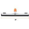 imageFloor Squeegee for Concrete Tile Laminate Garage Bathroom Floor 48quot Long Handle Window Squeegee 18quot Foam Floor Squeegee Heavy DutySuperioSqueegee Head