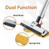 imageSuperio Sponge Mop Butterfly Squeeze Mop for Tile Laminate Bathroom Kitchen Garage Floors CommercialIndustrial Full Mop