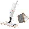 imageSuperio Spray Mop Microfiber Wet Mop with Washable Microfiber Mopping Pad for Hardwood Tile Ceramic Floors Refillable BottleGrey