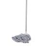 imageString Mop Microfiber Mop for Hardwood Floor Cleaning Self Wringing Mop for Home Kitchen Bath Office Cleaning Grey Heavy Duty Mop with Long Aluminum Handle
