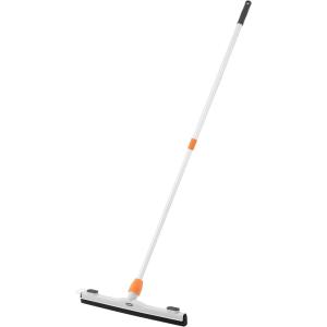 imageFloor Squeegee for Concrete Tile Laminate Garage Bathroom Floor 48quot Long Handle Window Squeegee 18quot Foam Floor Squeegee Heavy DutySuperioFloor Squeegee  Telescopic Handle