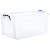 imageSuperio Clear Storage Bins with Lids Stackable Storage Box with Latches and Handles Extra Small 12 Pack 2 Quart285 Quart
